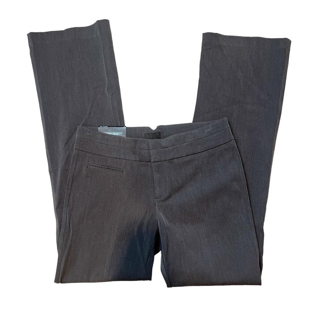 Cynthia Rowley Pia Flare Grey Cut to fit straight through hips NWT Size‎ 8
